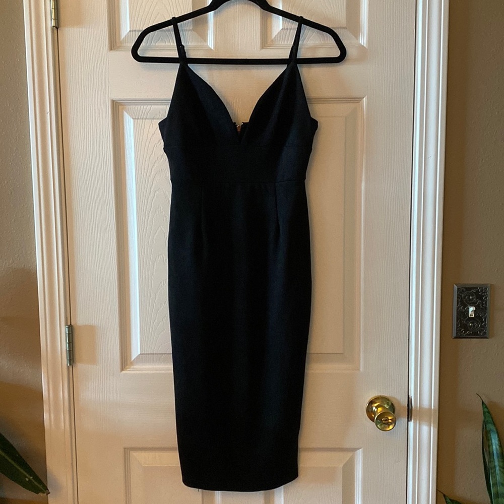 Lulus Suede Bodycon Dress
